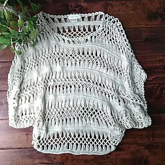 Sans Souci Tops - Crocheted slouchy top